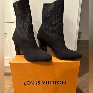Louis Vuitton Black Women's Boots